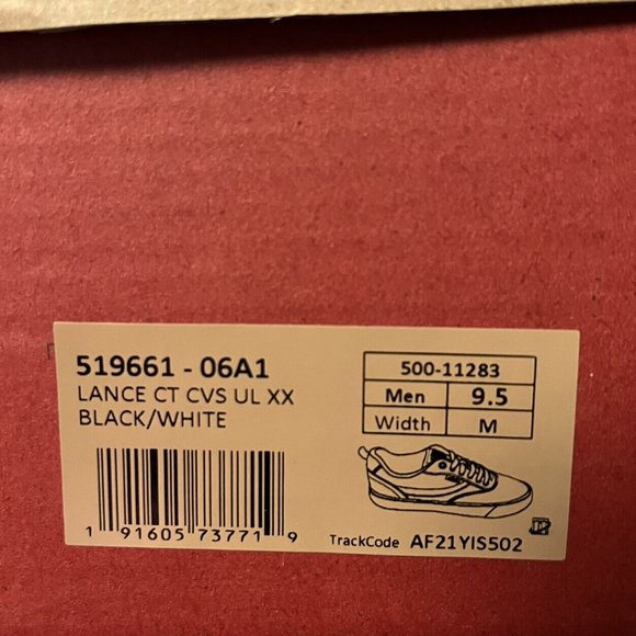 Levis Mens Fashion Sneaker Size 9.5 Black White Lace up Stylish Comfortable Shoe - Picture 6 of 13